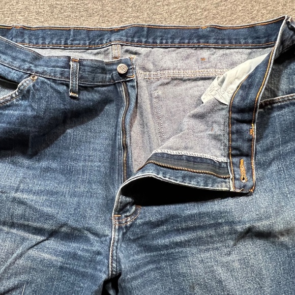 Men’s Dickies Relaxed Fit Jeans Medium Blue Wash Size 44x32 - Picture 8 of 13